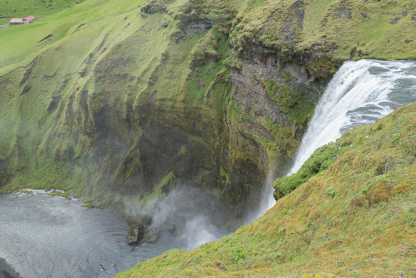 Top of the waterfall